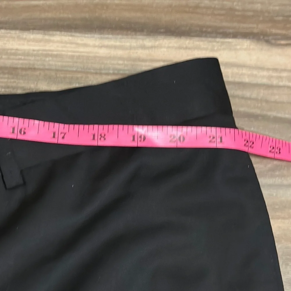 Pronto Uomo Platinum Men’s 44x30 Black Flat Front Wool Suit Trousers Dress Pants